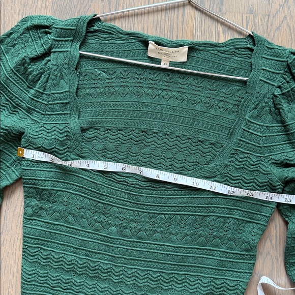 Sezane Green Knit Top - Picture 9 of 9